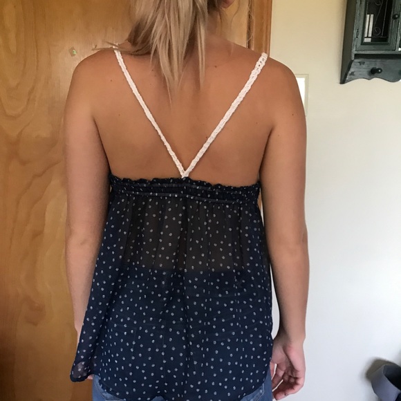 Hollister crochet tank top - Picture 3 of 8